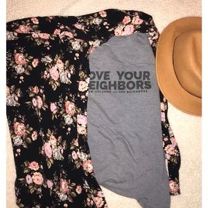 Floral Forever 21 kimono, like new